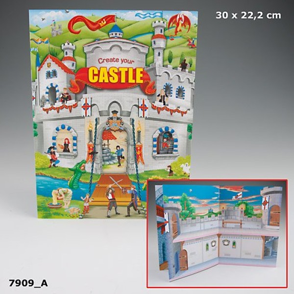 Альбом с наклейками Creative Studio Create Your Castle 7909_A