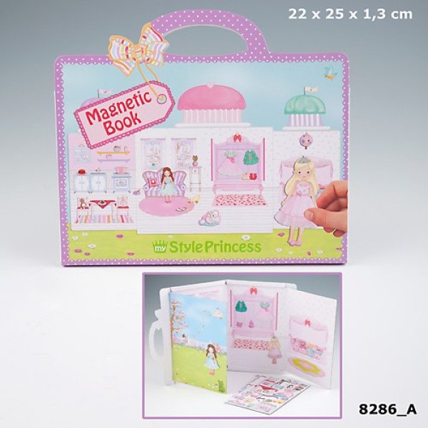 Книжка с магнитами для детей Top Model My Style Princess 8286_A