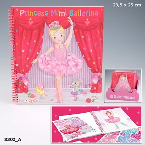 Альбом раскраска My Style Princess Ballerina 8302_A