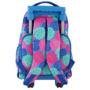 Рюкзак школьный на колесах Тропики, голубой TOPModel - 10422_A
