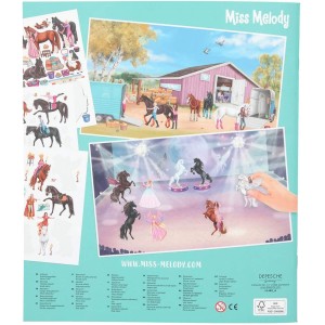 Альбом Miss Melody с наклейками Stickerworld - 11499_A производства Depesche