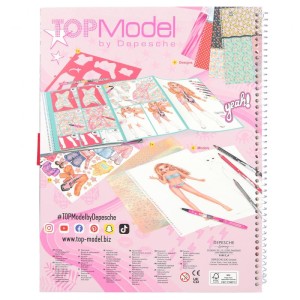Альбом TOPModel для раскрашивания Дизайнер - 11611