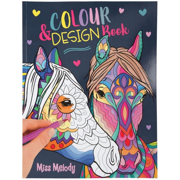 Альбом Miss Melody для раскрашивания Colour & Design - 11648 производства Depesche