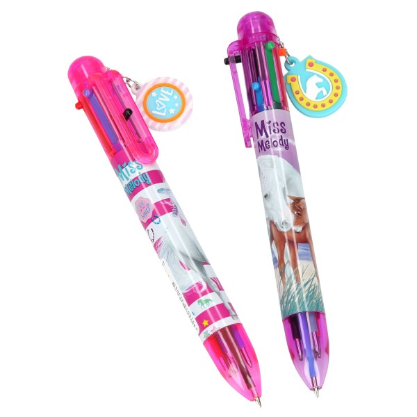 Ручка шариковая 6 цветов Miss Melody - 5741_A производства Depesche