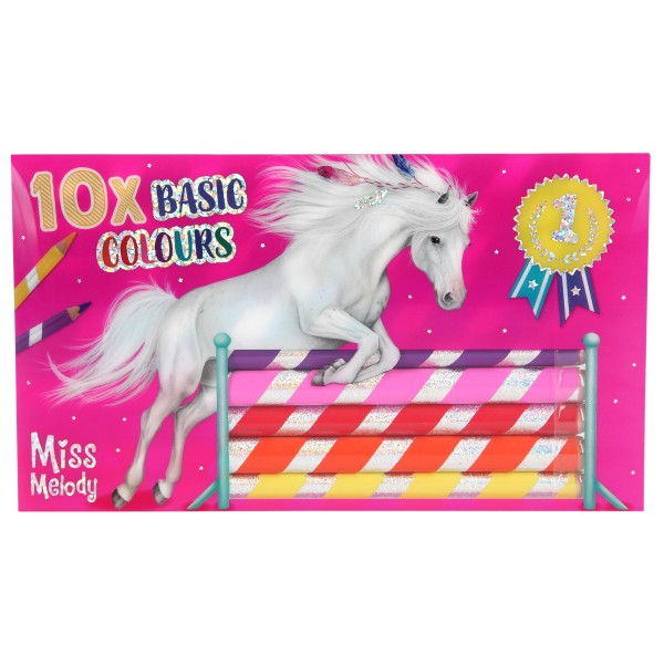 Карандаши цветные, 10 цветов Miss Melody - 7461 производства Depesche