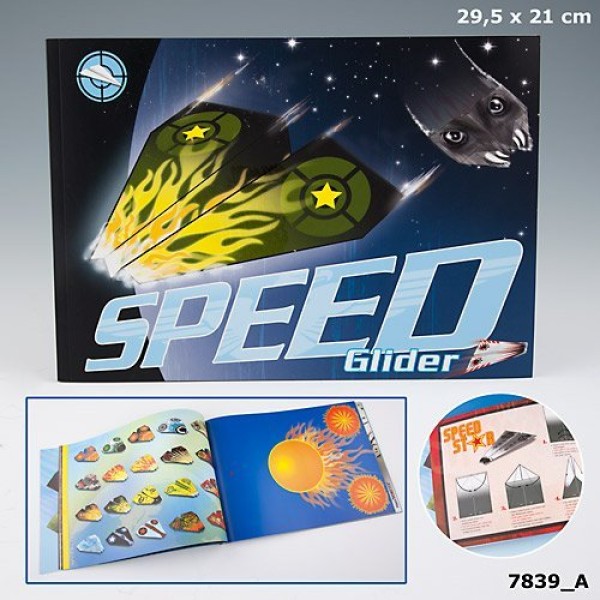 Альбом для мальчиков Speed Glider - создай свой супер быстрый самолет 7839