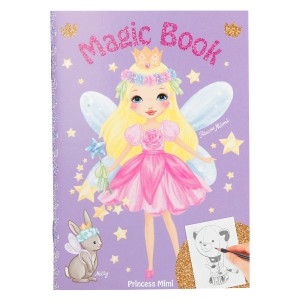 Альбом для раскрашивания с волшебными страницами  Princess Mimi - 8437_B