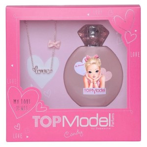 Туалетная вода для девочек в подарочной упаковке KOTTO TOP Model Candy "My Dream" 50 ml с подвеской Love